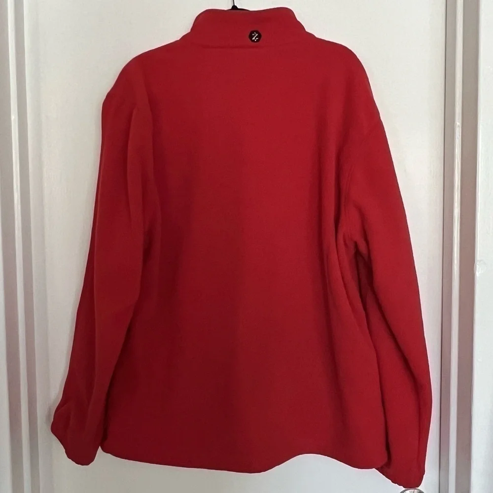 Izod red fleece